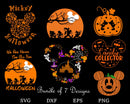 Disney Halloween SVG, Mickey Characters Halloween SVG