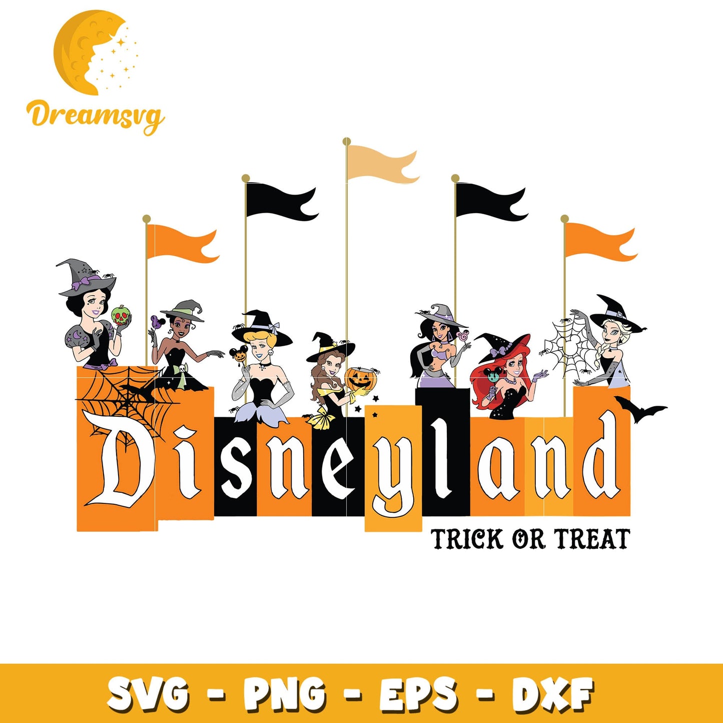 Disneyland trick or treat svg