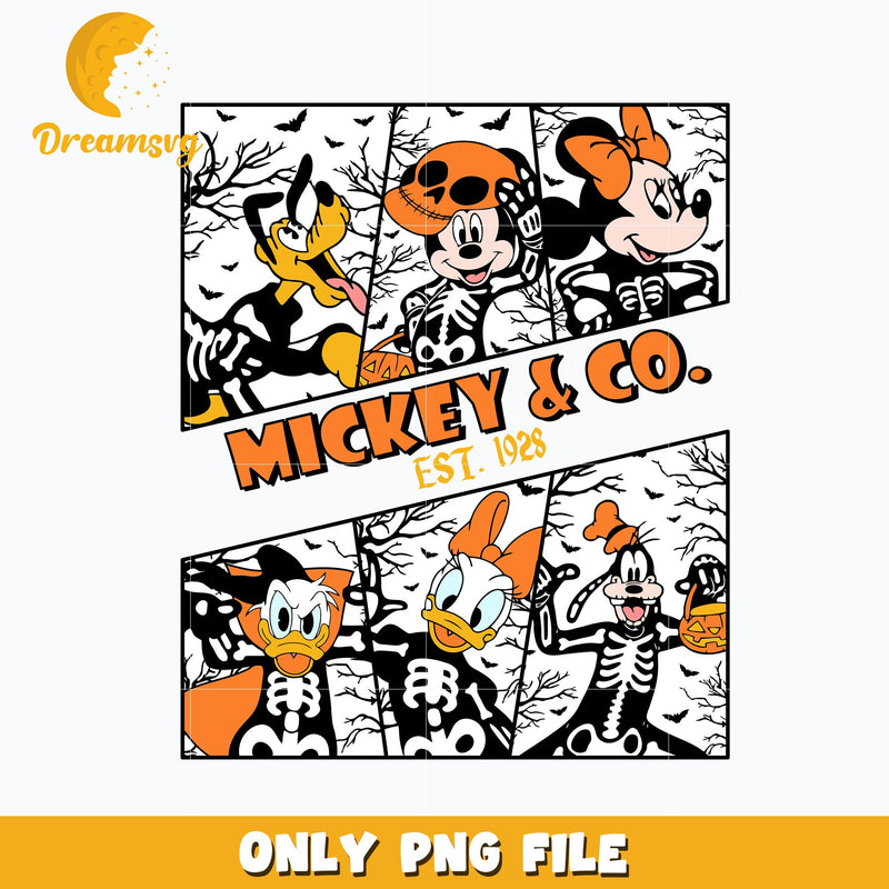 Disney mickey friends halloween png, Halloween png, Digital download