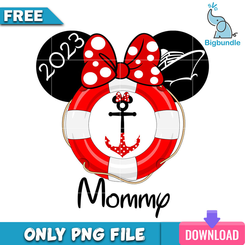 Minnie disney mommy 2023 png, disney png, Digital download.