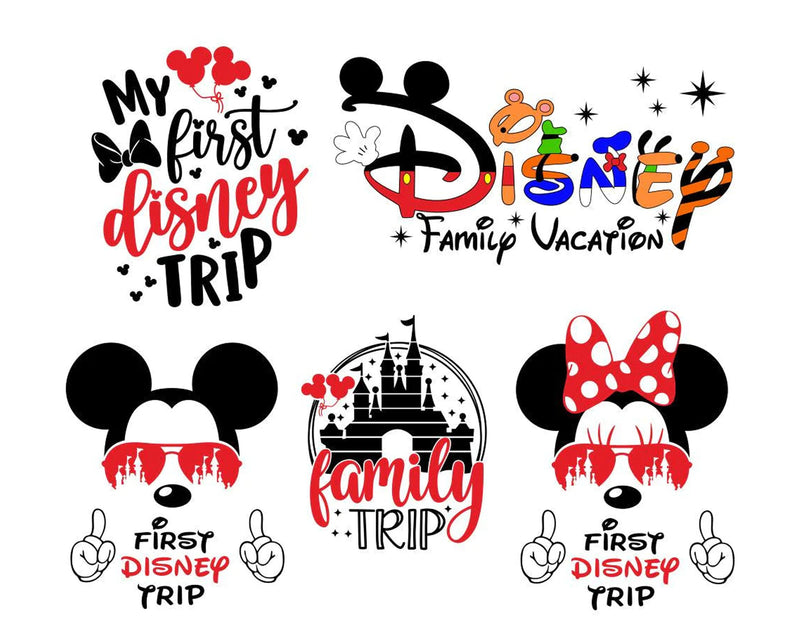 Disney Family Trip Svg, Family Vacation Svg, Family Squad Svg, Disney Family Trip Clipart