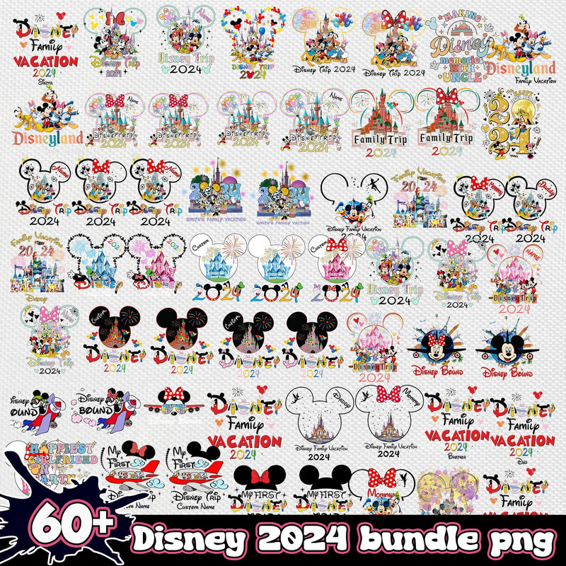 disney vacation 2024 bundle png