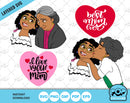Encanto Mother's Day cliparts, Disney Mothers Day SVG cut files for Cricut / Silhouette, PNG DXF, instant download