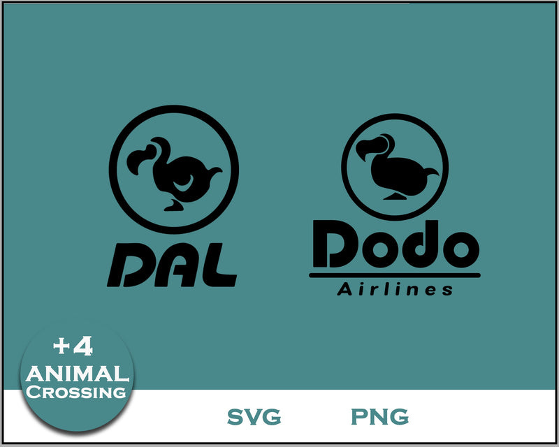 Dodo Svg Pack , Animal Crossing Svg Bundle, Animal Crossing Svg, Cartoon svg, png digital file