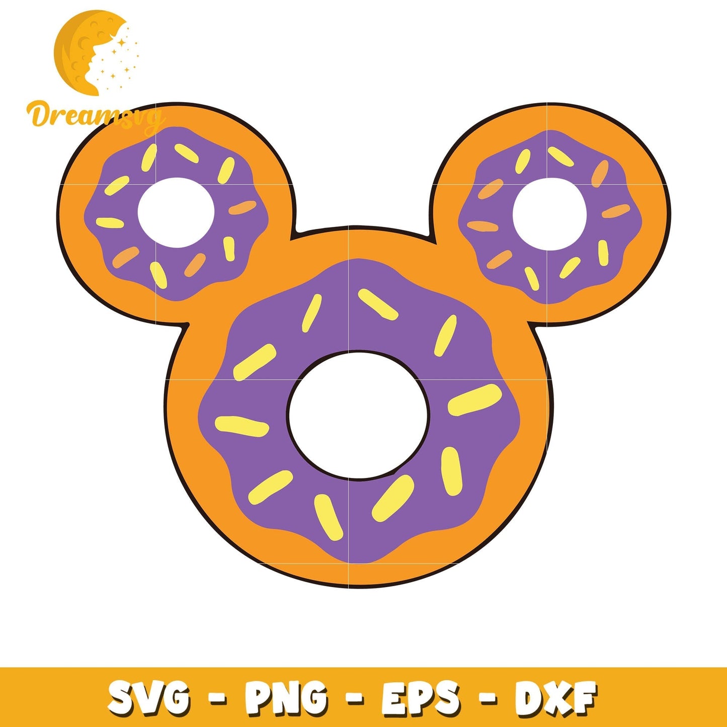 Donut halloween disney svg