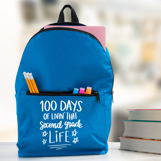 100 Days of School Second Grade SVG