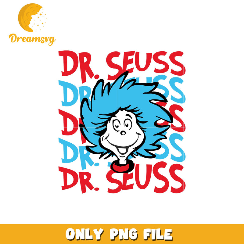 Thing 1 thing 2 dr seuss png