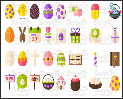 Easter SVG Bundle - Digital download