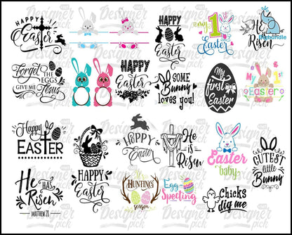 Easter SVG Bundle - Digital download