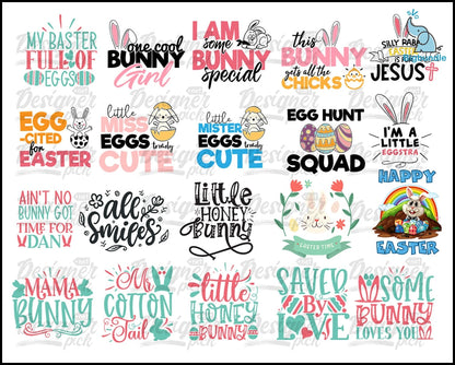 Easter SVG Bundle - Digital download