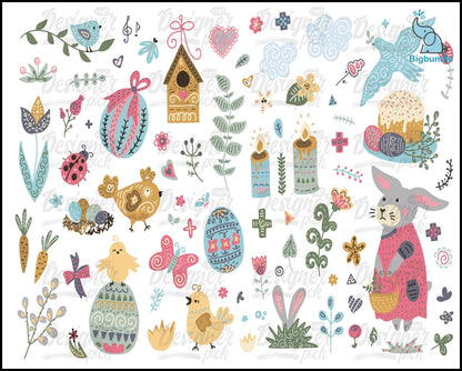 Easter SVG Bundle - Digital download