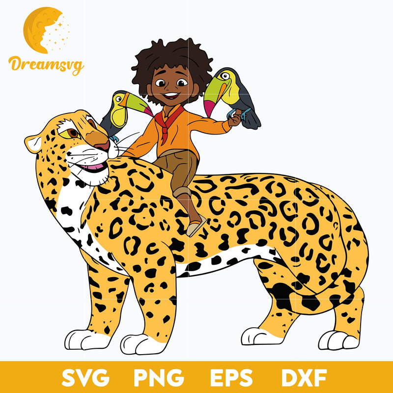 Antonio Leopard Svg, Encanto svg