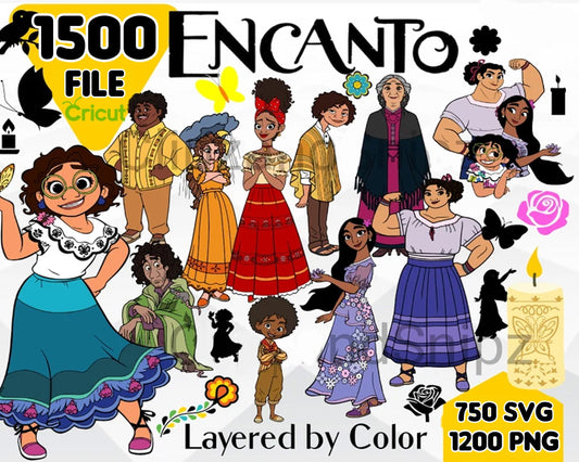 1500+ Encanto svg bundle - Digital download