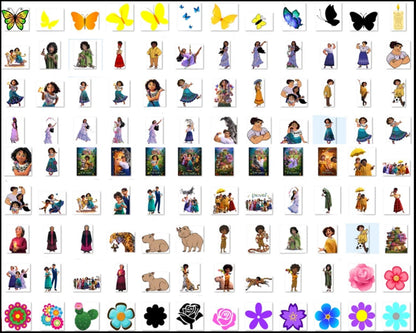 Encanto Clipart PNG Bundle -  Dgital download