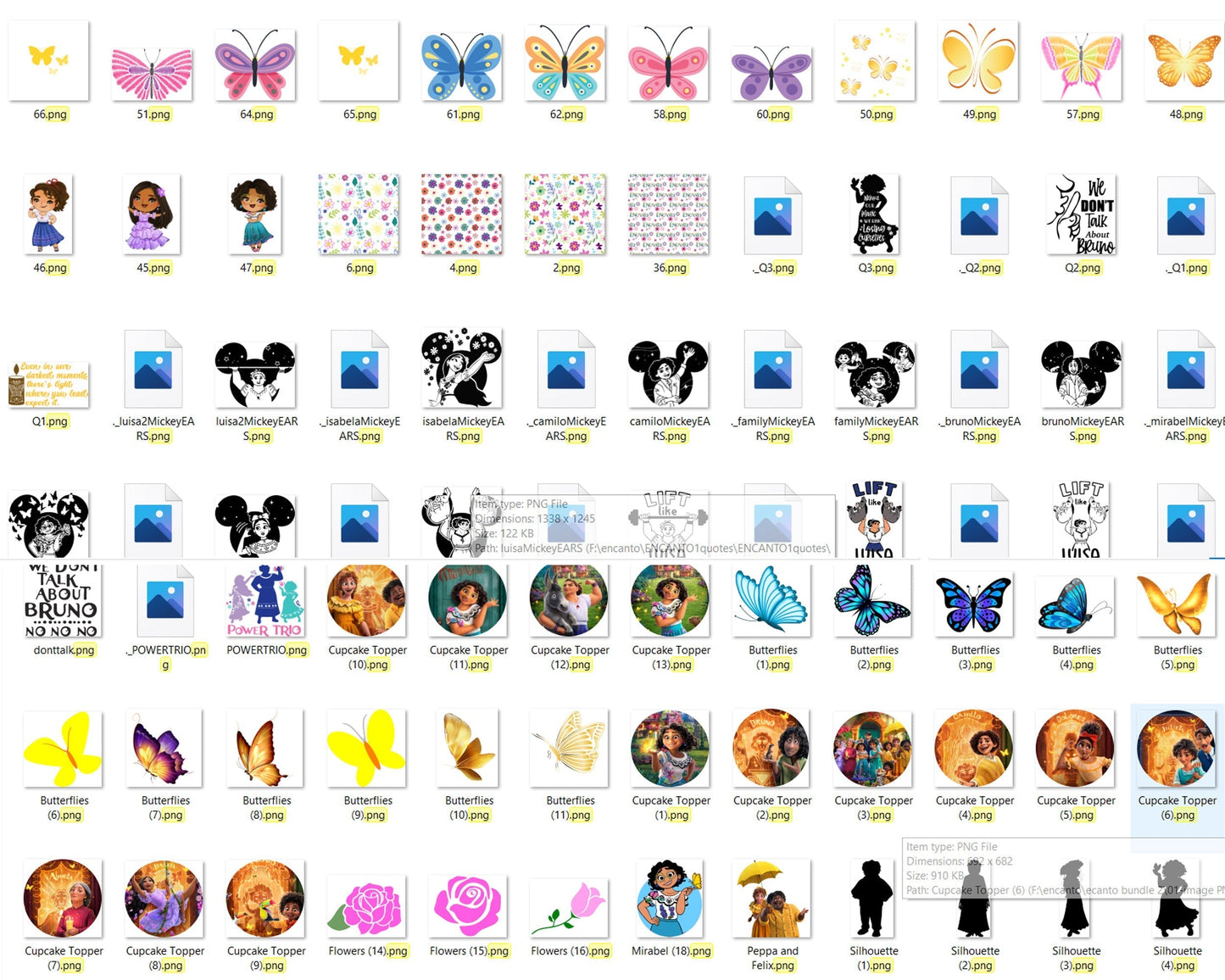 1500+ Encanto svg bundle - Digital download