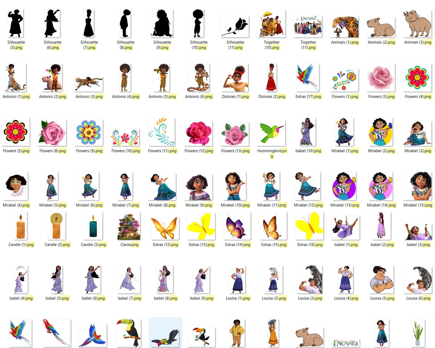1500+ Encanto svg bundle - Digital download