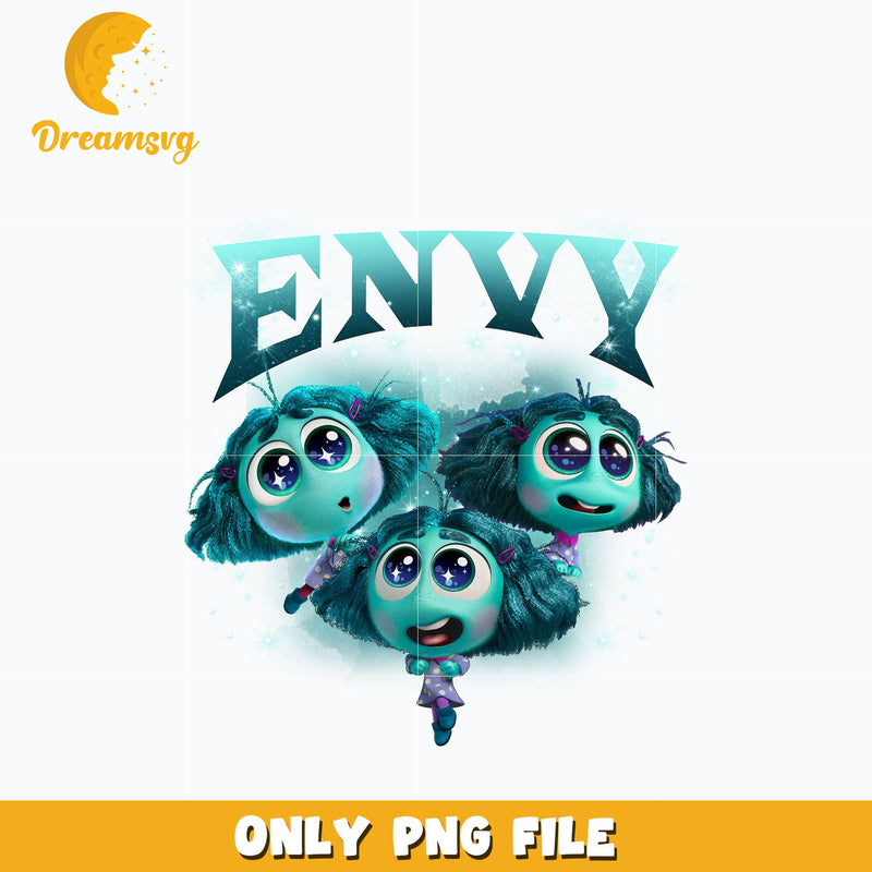 Envy design png, inside out 2 png