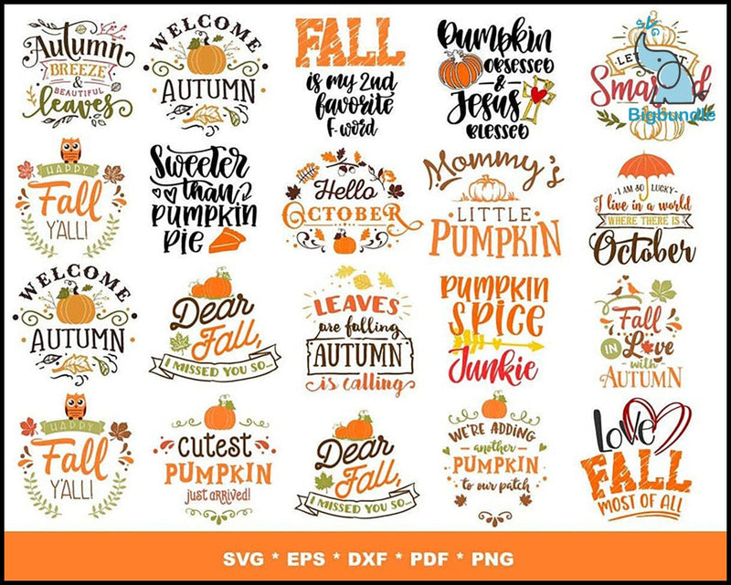 Fall shirt svg bundle 450+ svg, png, dxf, pdf 1.0