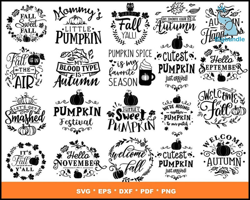 Fall shirt svg bundle 450+ svg, png, dxf, pdf 1.0