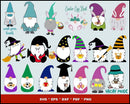 Gnomes SVG, Gnomes Bundle, Scandinavian Gnome, Nordic Gnome, Gnome Clipart