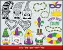 Gnomes SVG, Gnomes Bundle, Scandinavian Gnome, Nordic Gnome, Gnome Clipart