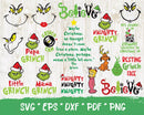 The Grinch Clipart Bundle, PNG & SVG Cut Files for Cricut & Silhouette
