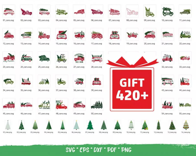 The Grinch Clipart Bundle, PNG & SVG Cut Files for Cricut & Silhouette