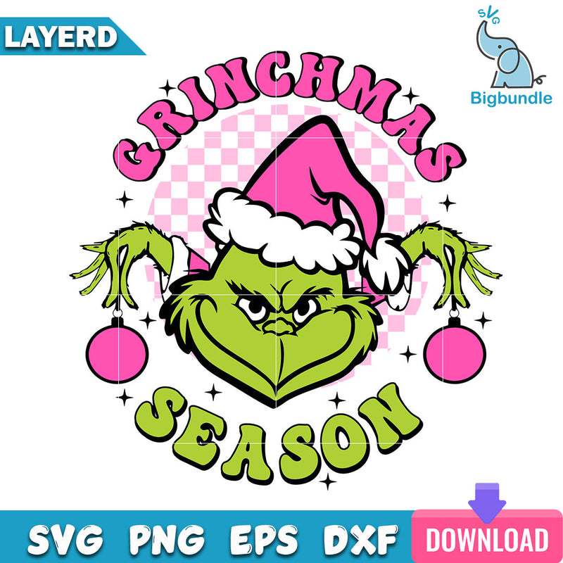 Grinchmas Season SVG