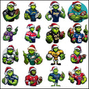 Grinch nfl bundle png bundle