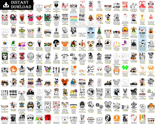 2400+ Halloween svg files for cricut, Halloween designs bundle in 4 formats, Digital files