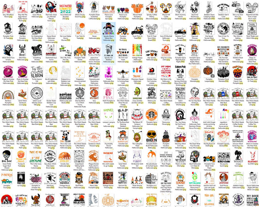 800+ Mega Halloween svg files, Halloween designs bundle in 4 formats png, svg, dxf, eps,, Digital files download.