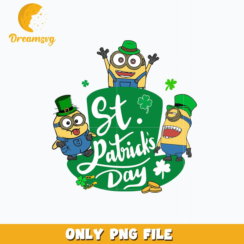 Minions happy st. patrick's day Png