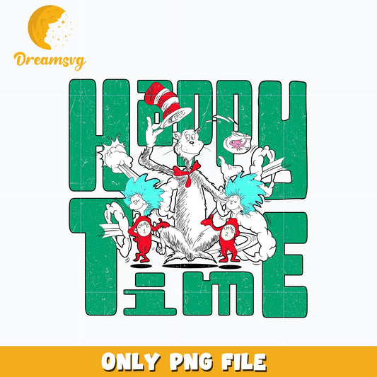 Happy Time Dr. Seuss Day Png