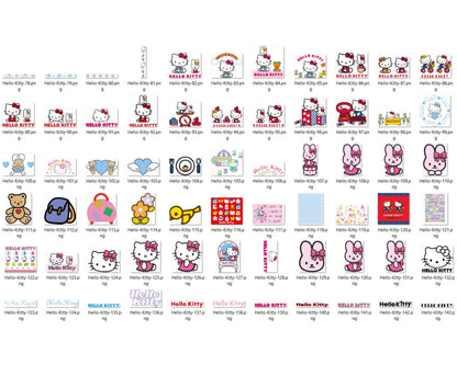 hello kitty svg bundle - Digital download 4
