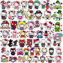 Hello Kitty Clipart Bundle, Hello Kitty PNG, Hello Kitty SVG files for Cricut