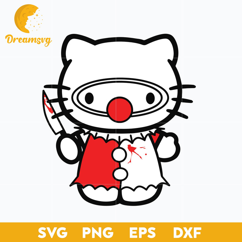 Hello Kitty Halloween Svg, Hello Kitty Svg, Halloween Svg, png, dxf, eps digital file.