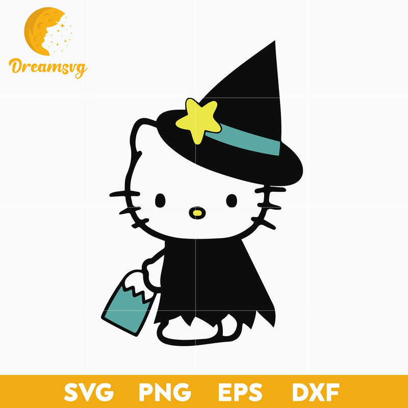 Hello Kitty Halloween Svg, Hello Kitty Svg, Halloween Svg, png, dxf, eps digital file.