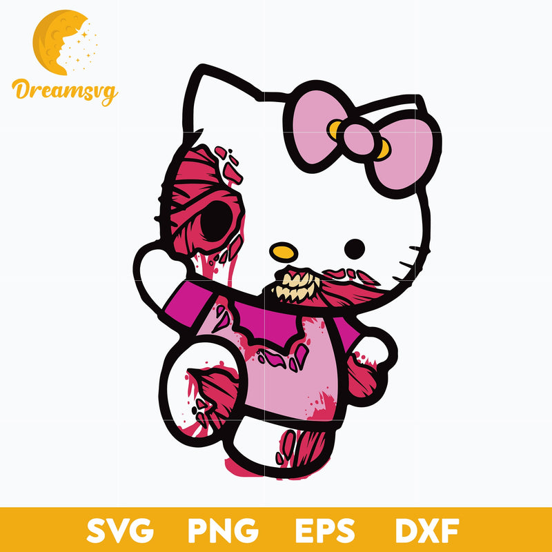 Hello Kitty Halloween Svg, Hello Kitty Svg, Halloween Svg, png, dxf, eps digital file.