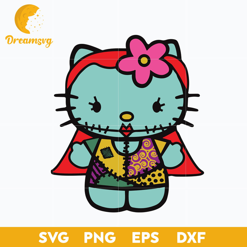 Hello Kitty Halloween Svg, Hello Kitty Svg, Halloween Svg, png, dxf, eps digital file.