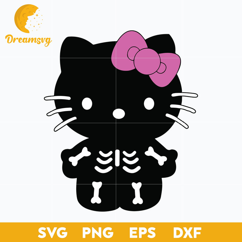 Hello Kitty Halloween Svg, Hello Kitty Svg, Halloween Svg, png, dxf, eps digital file.