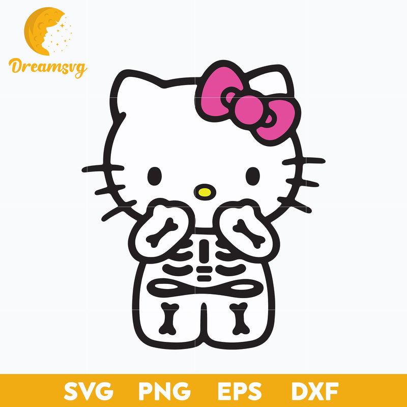 Hello Kitty Halloween Svg, Hello Kitty Svg, Halloween Svg, png, dxf, eps digital file.