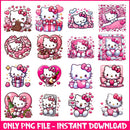 Hello kitty valentine bundle png ver 2