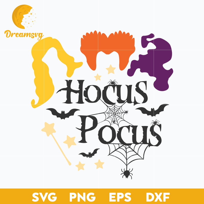 Hocus Pocus SVG, Sanderson Svg, Sanderson Sisters SVG, Halloween svg, png, dxf, eps digital file.