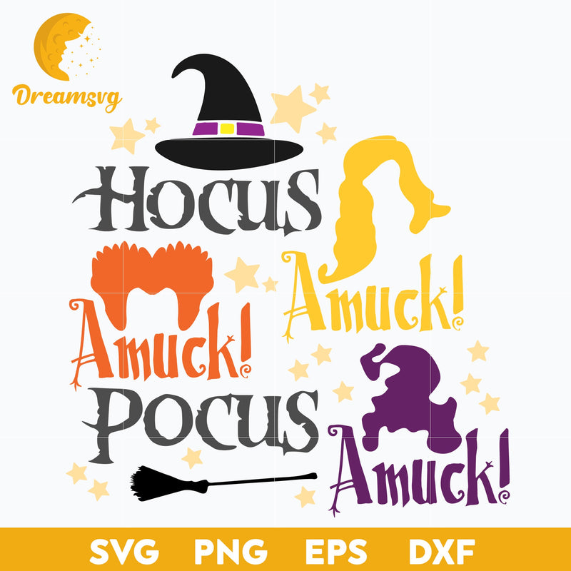 Hocus Pocus SVG, Sanderson Svg, Sanderson Sisters SVG, Halloween svg, png, dxf, eps digital file.