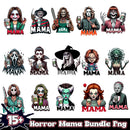 Horror Mama Bundle 15+ PNG