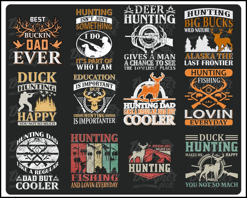 Hunting Svg Bundle - Digital download