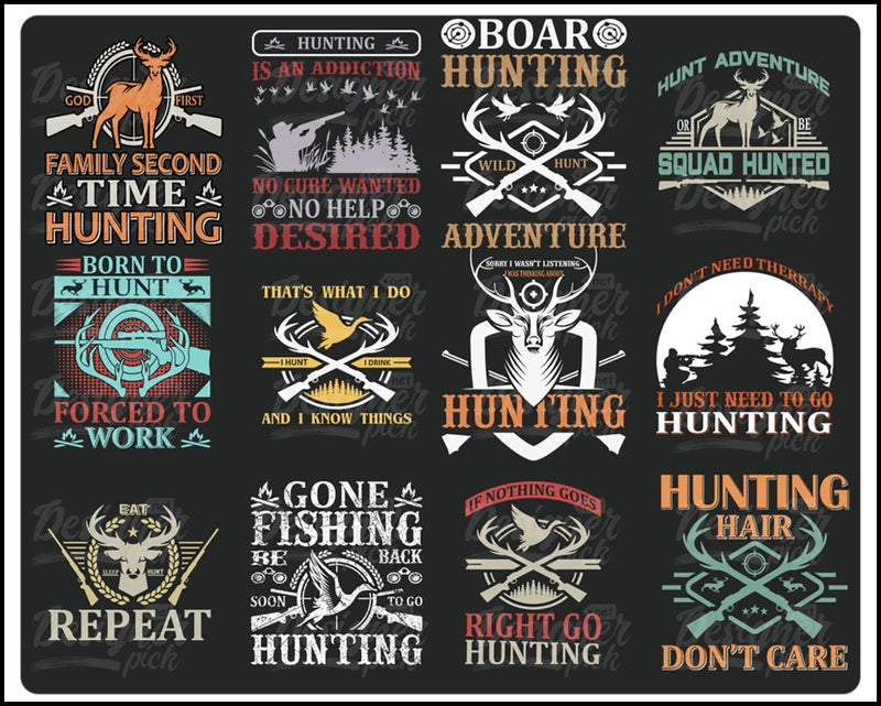 Hunting Svg Bundle - Digital download