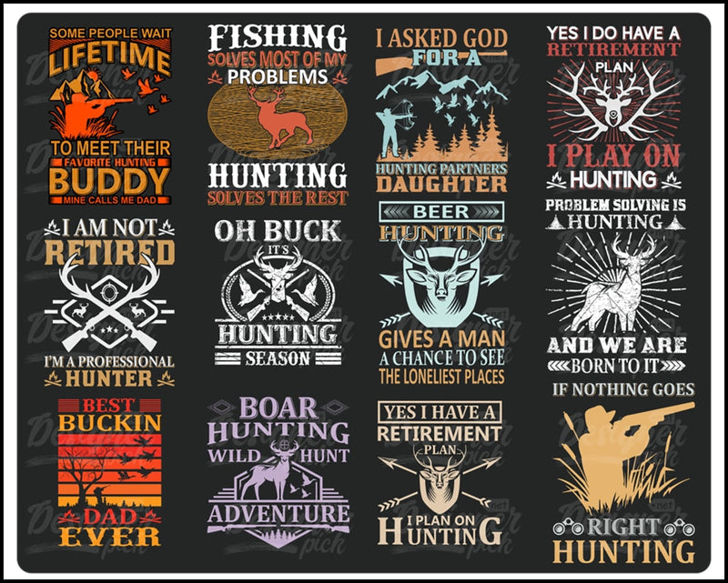 Hunting Svg Bundle - Digital download