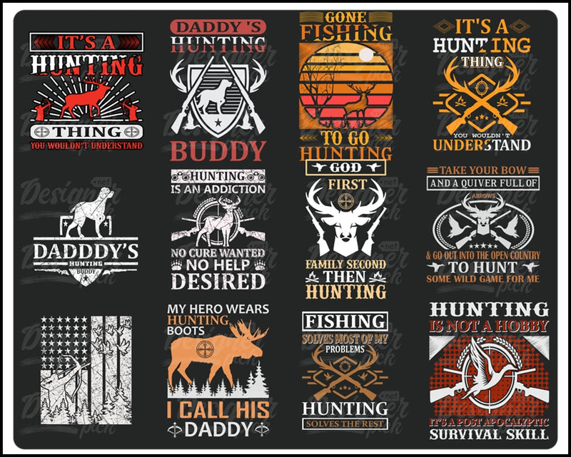 Hunting Svg Bundle - Digital download