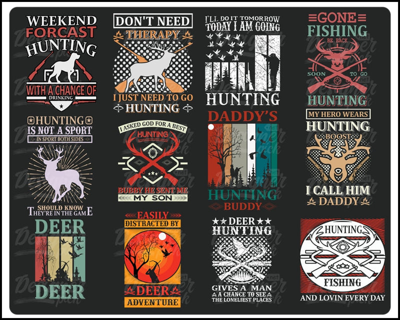 Hunting Svg Bundle - Digital download